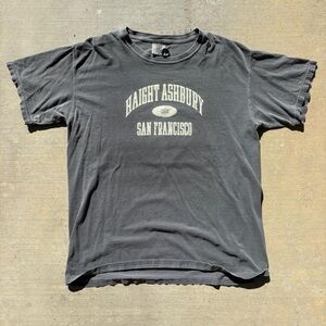 Haight Ashbury San Francisco Charcoal Tee